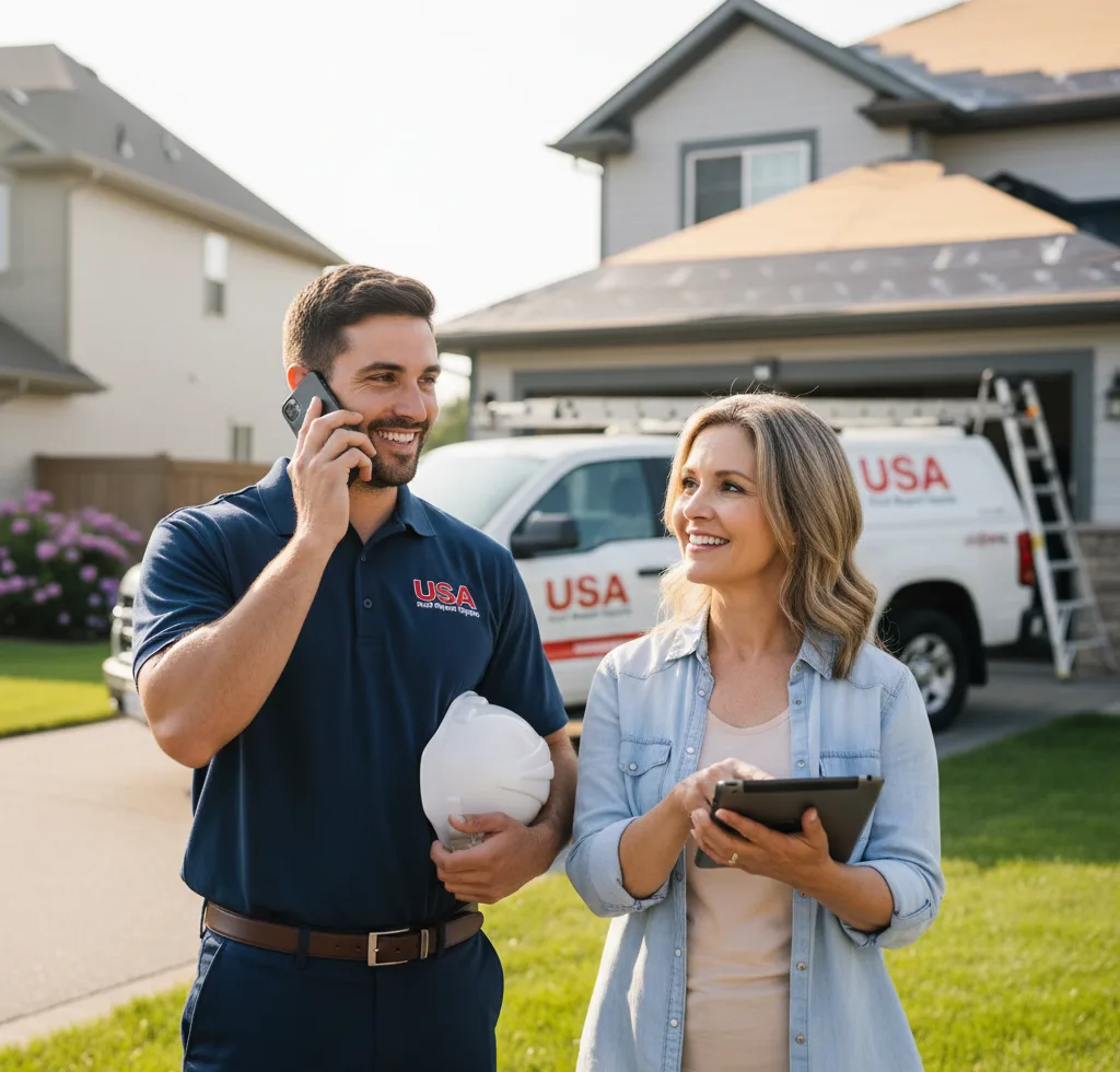 USA Roof Repair Experts customer support in Brogue